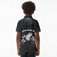 Mae Jemison Kid Polo Shirt with NASA Spacesuit Portrait, First Black Woman - Wonder Print Shop