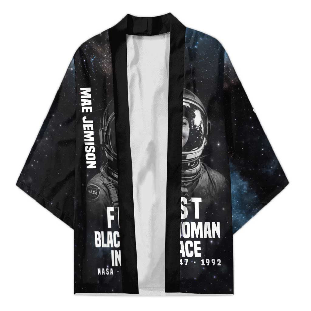 Mae Jemison Kimono with NASA Spacesuit Portrait, First Black Woman - Wonder Print Shop