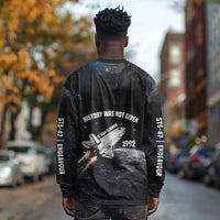Mae Jemison Long Sleeve Shirt with NASA Spacesuit Portrait, First Black Woman - Wonder Print Shop