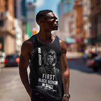 Mae Jemison Men Tank Top with NASA Spacesuit Portrait, First Black Woman - Wonder Print Shop