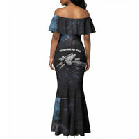 Mae Jemison Mermaid Dress with NASA Spacesuit Portrait, First Black Woman - Wonder Print Shop