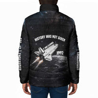 Mae Jemison Padded Jacket with NASA Spacesuit Portrait, First Black Woman - Wonder Print Shop