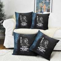 Mae Jemison Pillow Cover with NASA Spacesuit Portrait, First Black Woman - Wonder Print Shop