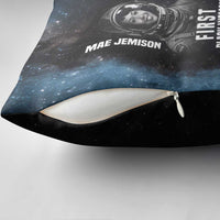 Mae Jemison Pillow Cover with NASA Spacesuit Portrait, First Black Woman - Wonder Print Shop