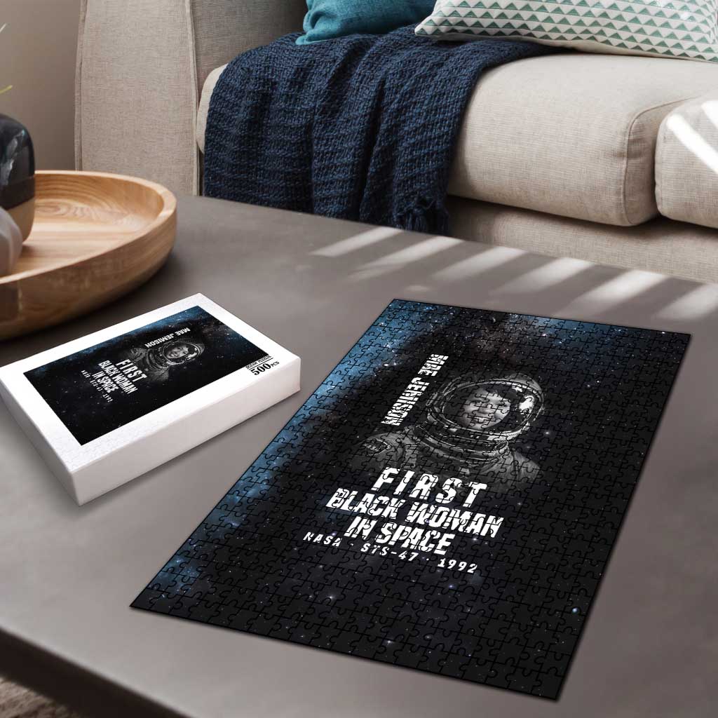 Mae Jemison Puzzle with NASA Spacesuit Portrait, First Black Woman - Wonder Print Shop