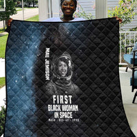 Mae Jemison Quilt with NASA Spacesuit Portrait, First Black Woman - Wonder Print Shop