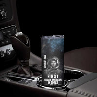 Mae Jemison Skinny Tumbler with NASA Spacesuit Portrait, First Black Woman - Wonder Print Shop