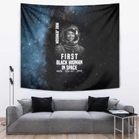 Mae Jemison Tapestry with NASA Spacesuit Portrait, First Black Woman - Wonder Print Shop