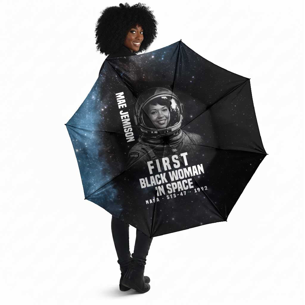 Mae Jemison Umbrella with NASA Spacesuit Portrait, First Black Woman - Wonder Print Shop