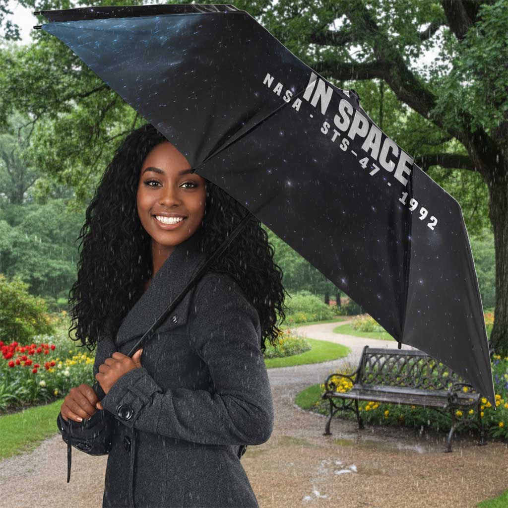 Mae Jemison Umbrella with NASA Spacesuit Portrait, First Black Woman - Wonder Print Shop