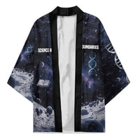 Mae Jemison Kimono with Space Portrait Design, Science Has No Boundaries Quote and DNA Book Elements - Wonder Print Shop