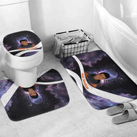 Mae Jemison Bathroom Set Cartoon Astronaut Portrait, The Sky Is Not the Limit Quote and Galaxy Dreamer - Wonder Print Shop