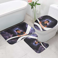 Mae Jemison Bathroom Set Cartoon Astronaut Portrait, The Sky Is Not the Limit Quote and Galaxy Dreamer - Wonder Print Shop
