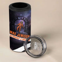 Mae Jemison 4 in 1 Can Cooler Tumbler Cartoon Astronaut Portrait, The Sky Is Not the Limit Quote and Galaxy Dreamer - Wonder Print Shop