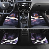Mae Jemison Car Mats Cartoon Astronaut Portrait, The Sky Is Not the Limit Quote and Galaxy Dreamer - Wonder Print Shop