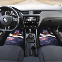 Mae Jemison Car Mats Cartoon Astronaut Portrait, The Sky Is Not the Limit Quote and Galaxy Dreamer - Wonder Print Shop