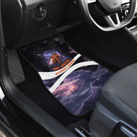 Mae Jemison Car Mats Cartoon Astronaut Portrait, The Sky Is Not the Limit Quote and Galaxy Dreamer - Wonder Print Shop