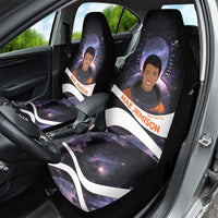 Mae Jemison Car Seat Cover Cartoon Astronaut Portrait, The Sky Is Not the Limit Quote and Galaxy Dreamer - Wonder Print Shop