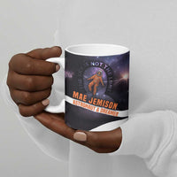 Mae Jemison Ceramic Mug Cartoon Astronaut Portrait, The Sky Is Not the Limit Quote and Galaxy Dreamer - Wonder Print Shop
