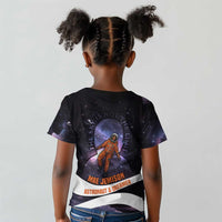Mae Jemison Kid T shirt Cartoon Astronaut Portrait, The Sky Is Not the Limit Quote and Galaxy Dreamer - Wonder Print Shop