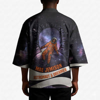 Mae Jemison Kimono Cartoon Astronaut Portrait, The Sky Is Not the Limit Quote and Galaxy Dreamer - Wonder Print Shop