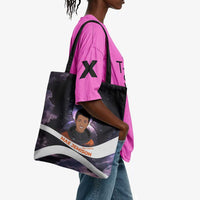 Mae Jemison Tote Bag Cartoon Astronaut Portrait, The Sky Is Not the Limit Quote and Galaxy Dreamer - Wonder Print Shop