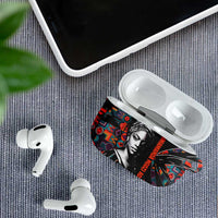 Chimamanda Ngozi Adichie AirPods Case with Monochrome Portrait, The Danger of a Single Story Quote - Wonder Print Shop