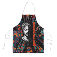 Chimamanda Ngozi Adichie Apron with Monochrome Portrait, The Danger of a Single Story Quote - Wonder Print Shop