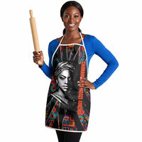 Chimamanda Ngozi Adichie Apron with Monochrome Portrait, The Danger of a Single Story Quote - Wonder Print Shop