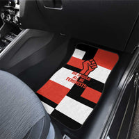 Chimamanda Ngozi Adichie Car Mats with Bold Red Portrait, We Should All Be Feminists Quote - Wonder Print Shop