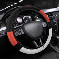Chimamanda Ngozi Adichie Steering Wheel Cover with Bold Red Portrait, We Should All Be Feminists Quote - Wonder Print Shop