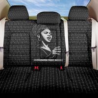 Chimamanda Ngozi Adichie Back Car Seat Cover with Expressive Speaking Portrait, Stories Shape Reality - Wonder Print Shop