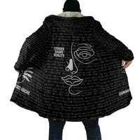Chimamanda Ngozi Adichie Cloak with Expressive Speaking Portrait, Stories Shape Reality - Wonder Print Shop