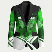 Garrett Morgan Blazer with Gas Mask Invention Illustration, Inventing to Save Lives Quote - Wonder Print Shop