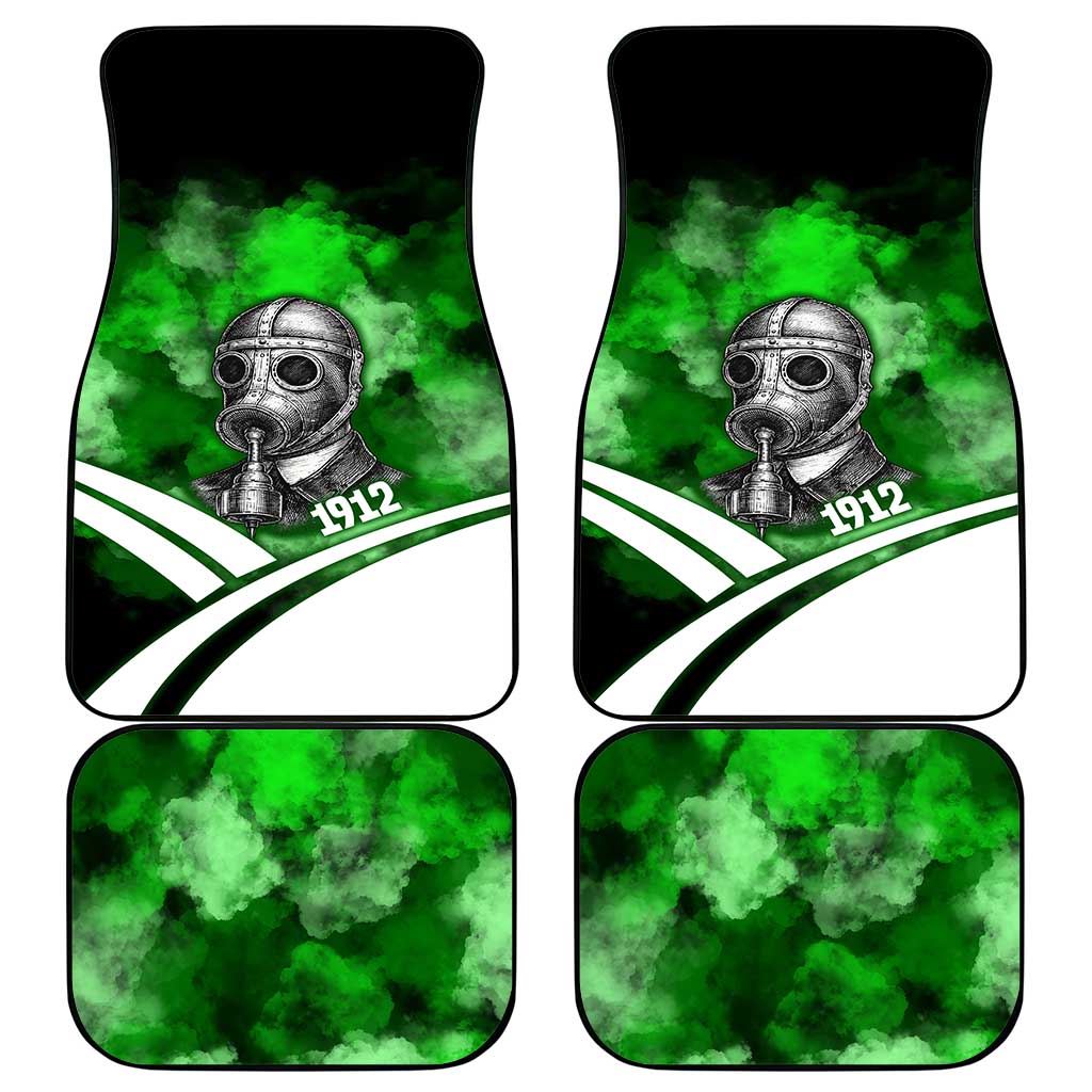 Garrett Morgan Car Mats with Gas Mask Invention Illustration, Inventing to Save Lives Quote - Wonder Print Shop