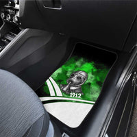 Garrett Morgan Car Mats with Gas Mask Invention Illustration, Inventing to Save Lives Quote - Wonder Print Shop