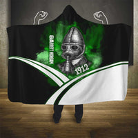 Garrett Morgan Hooded Blanket with Gas Mask Invention Illustration, Inventing to Save Lives Quote - Wonder Print Shop