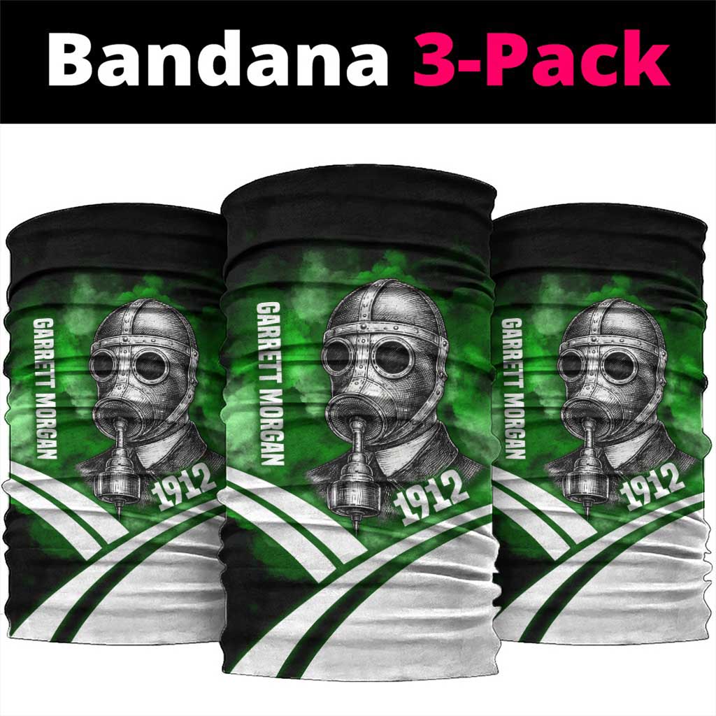 Garrett Morgan Neck Gaiter with Gas Mask Invention Illustration, Inventing to Save Lives Quote - Wonder Print Shop