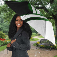 Garrett Morgan Umbrella with Gas Mask Invention Illustration, Inventing to Save Lives Quote - Wonder Print Shop