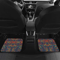 Garrett Morgan Car Mats with Full Body Portrait, Stop Wait Go Quote, Traffic Light Design - Wonder Print Shop