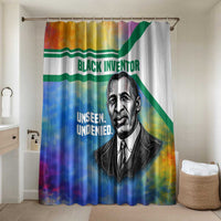 Garrett Morgan Bathroom Set with Real Impact Quote, Black Inventor Portrait and Vibrant Watercolor - Wonder Print Shop