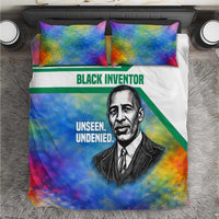 Garrett Morgan Bedding Set with Real Impact Quote, Black Inventor Portrait and Vibrant Watercolor - Wonder Print Shop