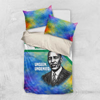 Garrett Morgan Bedding Set with Real Impact Quote, Black Inventor Portrait and Vibrant Watercolor - Wonder Print Shop