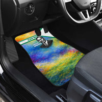 Garrett Morgan Car Mats with Real Impact Quote, Black Inventor Portrait and Vibrant Watercolor - Wonder Print Shop