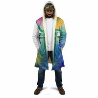 Garrett Morgan Cloak with Real Impact Quote, Black Inventor Portrait and Vibrant Watercolor - Wonder Print Shop