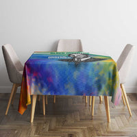 Garrett Morgan Tablecloth with Real Impact Quote, Black Inventor Portrait and Vibrant Watercolor - Wonder Print Shop