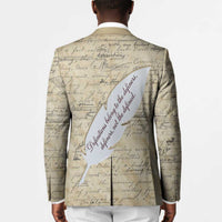 Toni Morrison Blazer Handwritten Manuscript Powerful Portrait with Feather Pen Quote - Wonder Print Shop