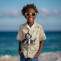 Toni Morrison Kid Hawaiian Shirt Handwritten Manuscript Powerful Portrait with Feather Pen Quote - Wonder Print Shop