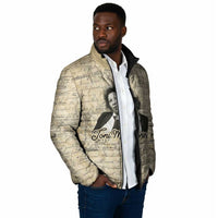 Toni Morrison Padded Jacket Handwritten Manuscript Powerful Portrait with Feather Pen Quote - Wonder Print Shop