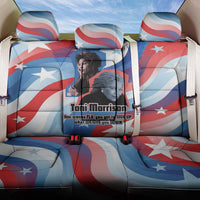 Toni Morrison Back Car Seat Cover Abstract Wings Design Empowering Quote Dual Portrait Celebration of Literary Freedom - Wonder Print Shop